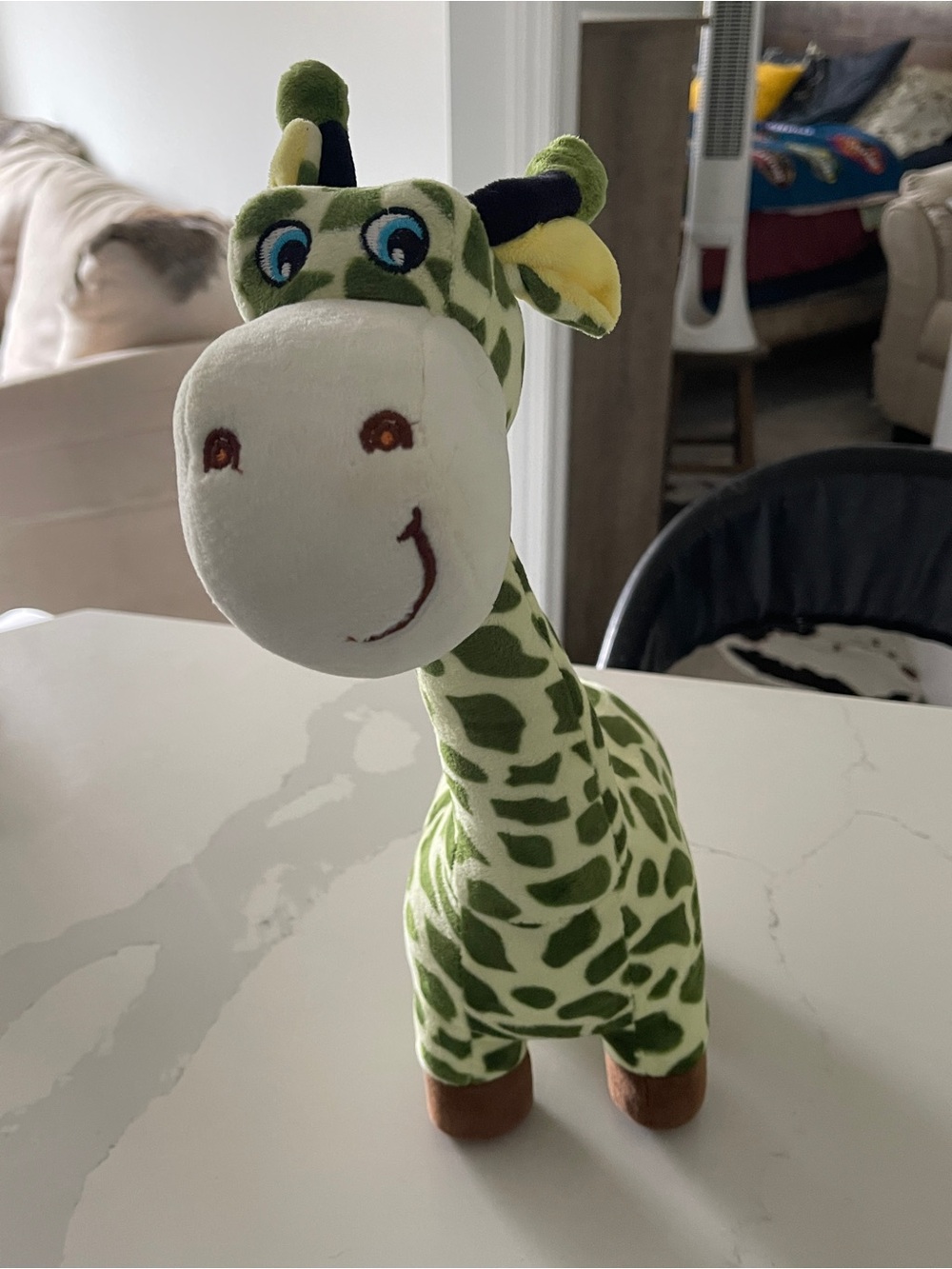 Green Giraffe Plushie Stuffed Animal
